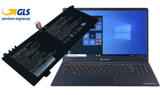 Batteria originale per notebook pc Toshiba dynabook satellite pro c50 4588105-2s